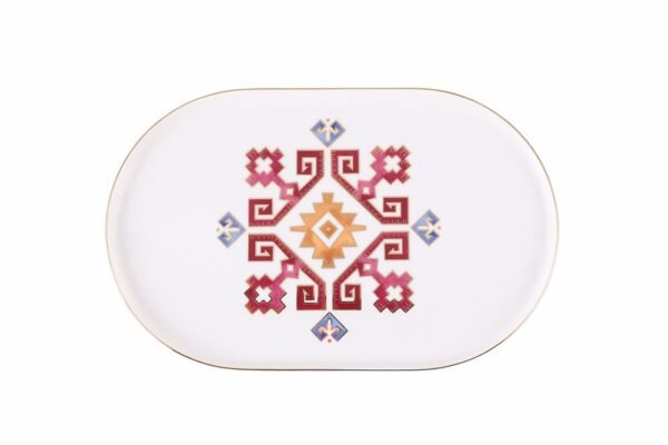 Porland Arabesque Qayıq Boşqab 32cm
