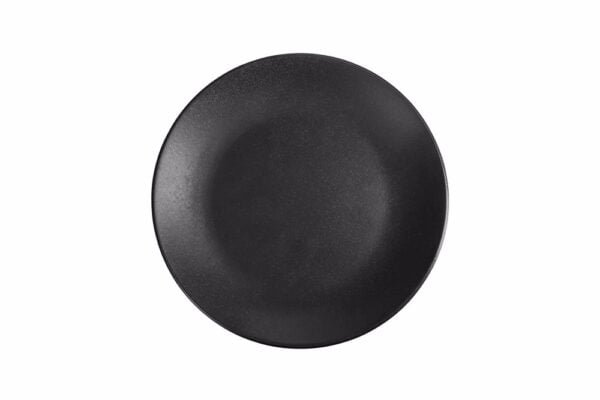 Porland Seasons Qara Düz Boşqab 24cm