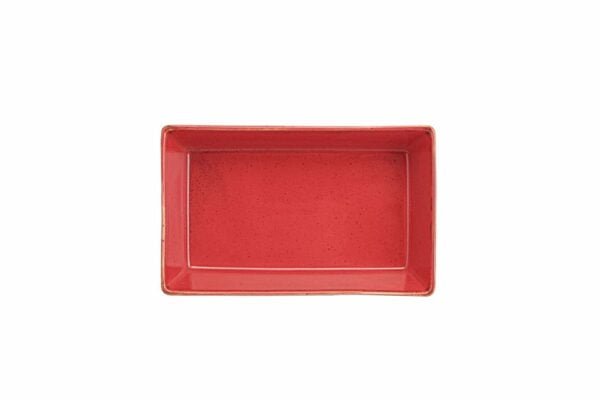 Porland Seasons Qırmızı Qəlyanaltı Boşqabı 16cm