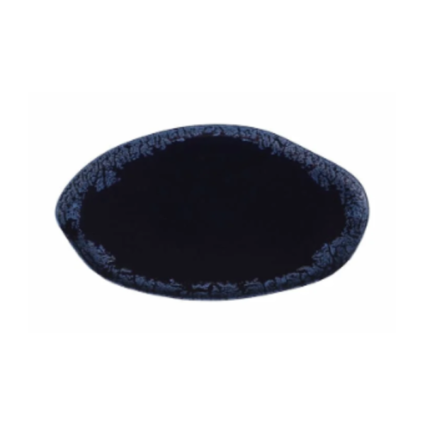 Porland Ethos Root Blue Qayıq Boşqab 27 sm